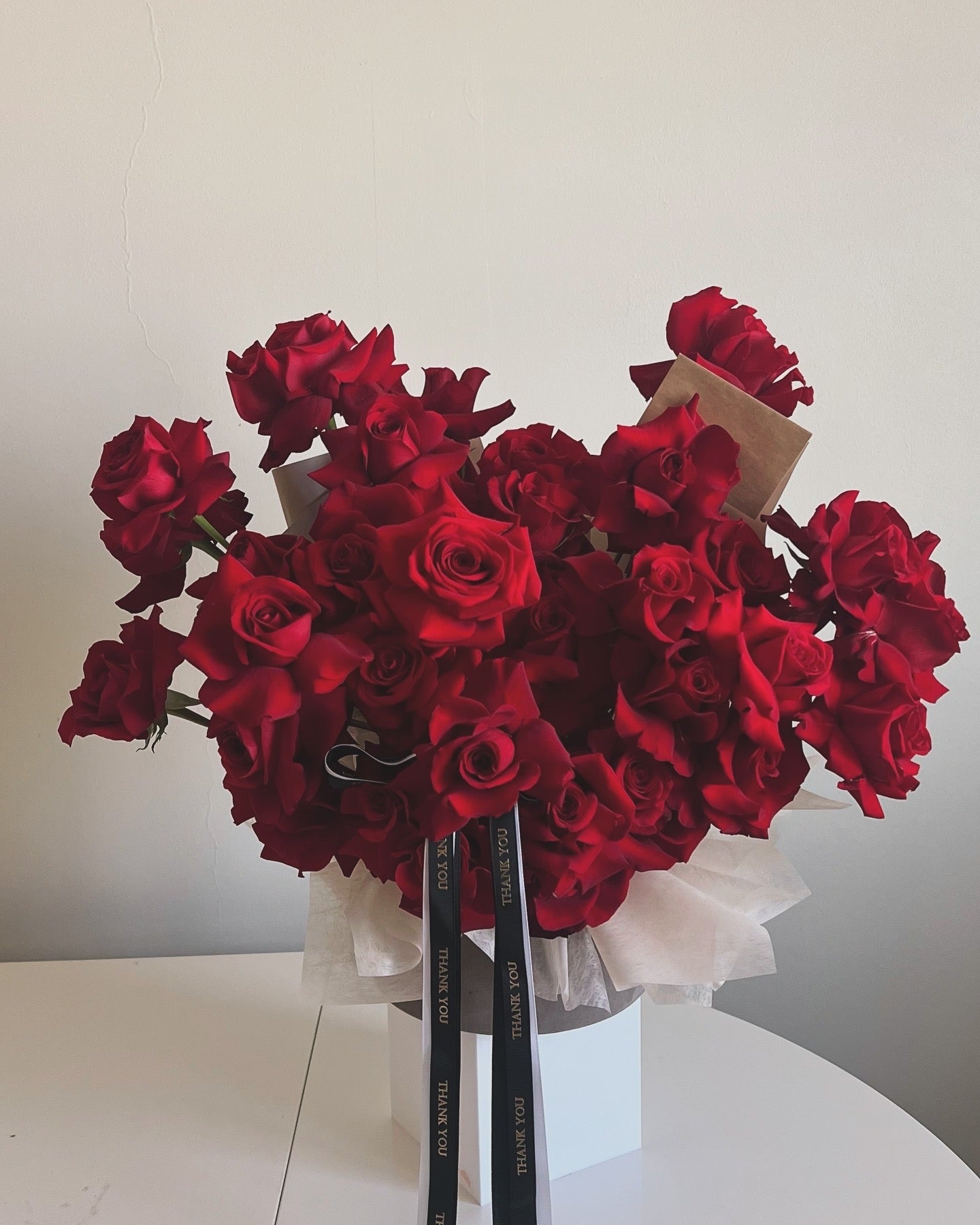 Heart flowers bouquet ❤️🔥