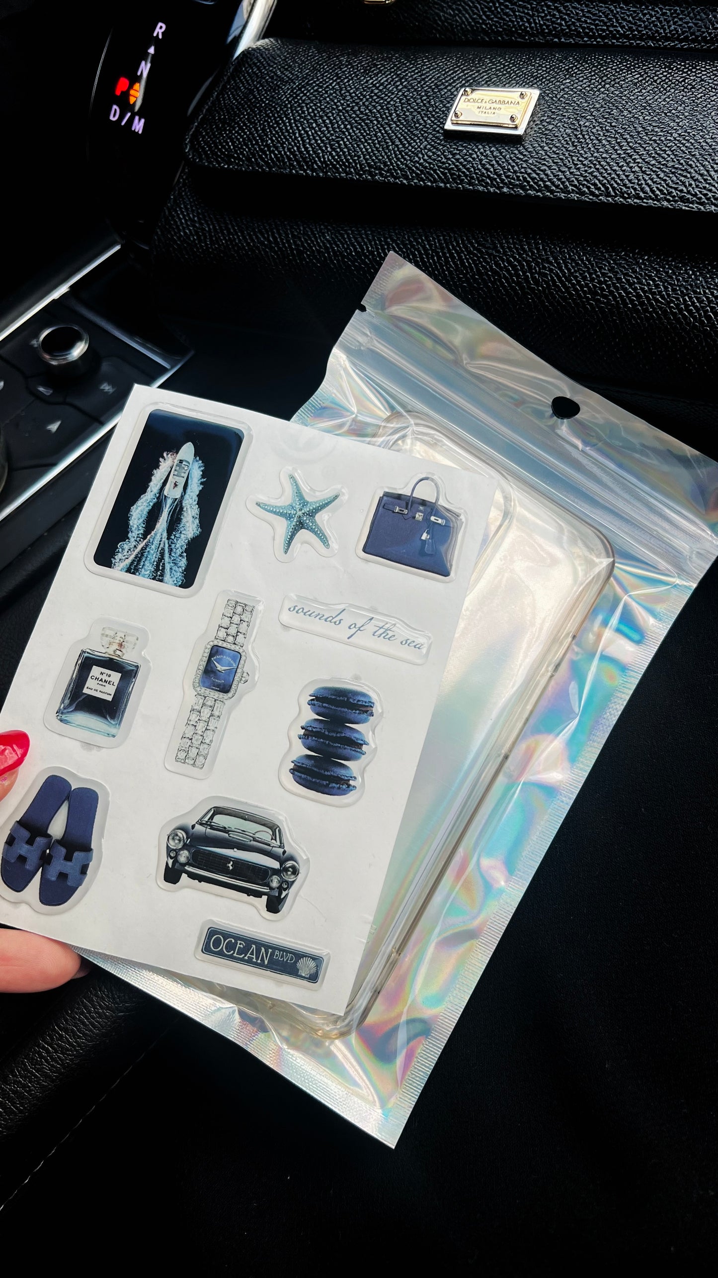 3D stickers sheet