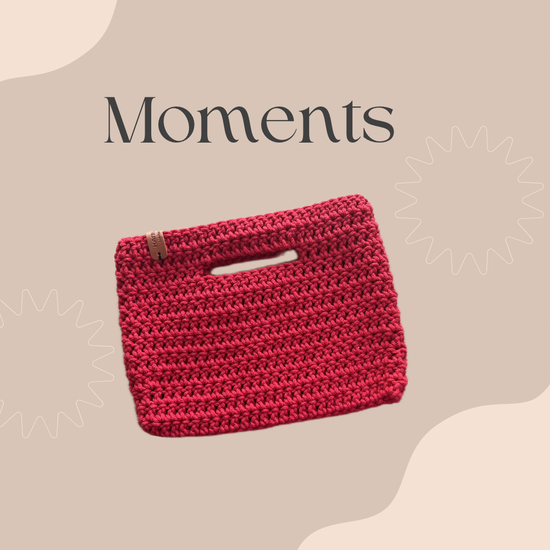 Handmade crochet bag