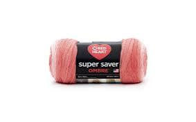 خيوط Redheart supersaver (Ombré)