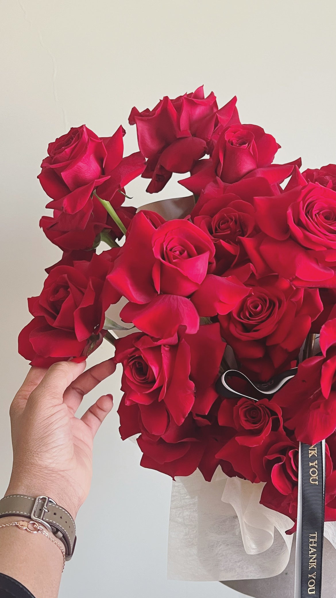 Heart flowers bouquet ❤️🔥