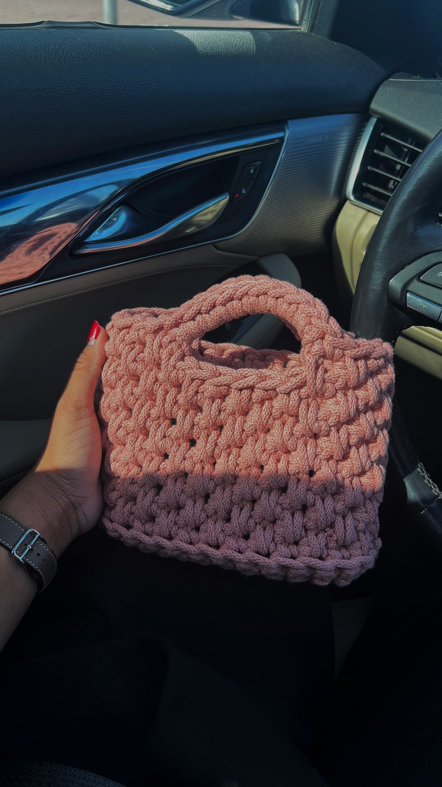 Cotton candy Handmade bag π¬πΈπ«°πΌ