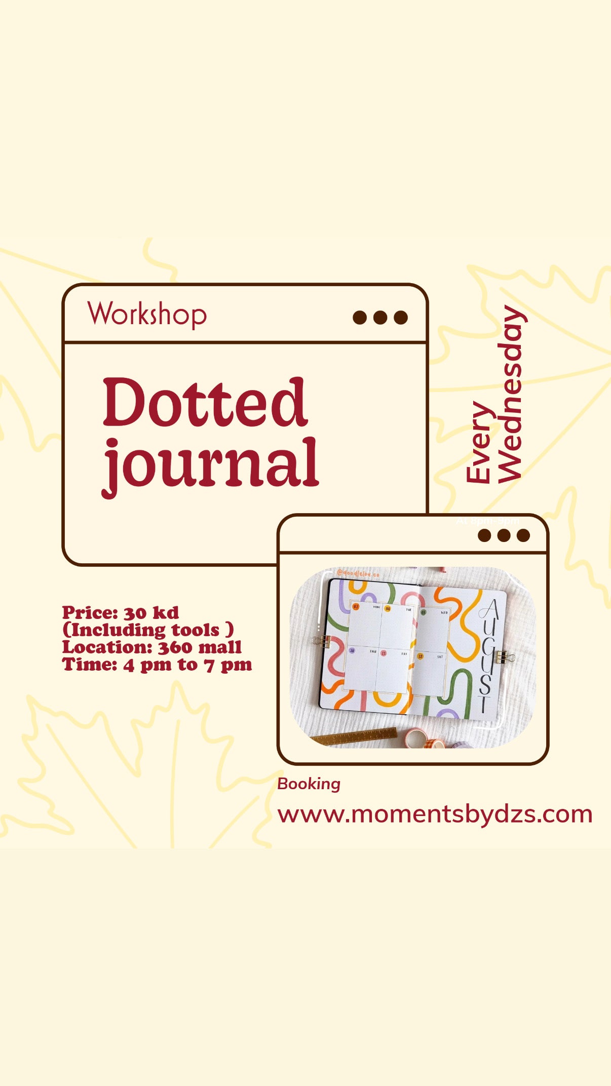 Dotted journal workshop