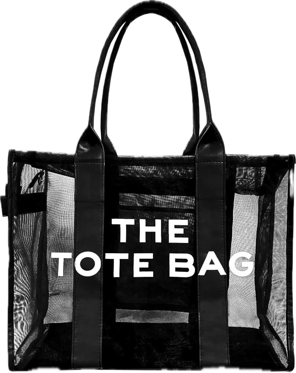Beach Tote Bag with Zipper 👛🏖️
