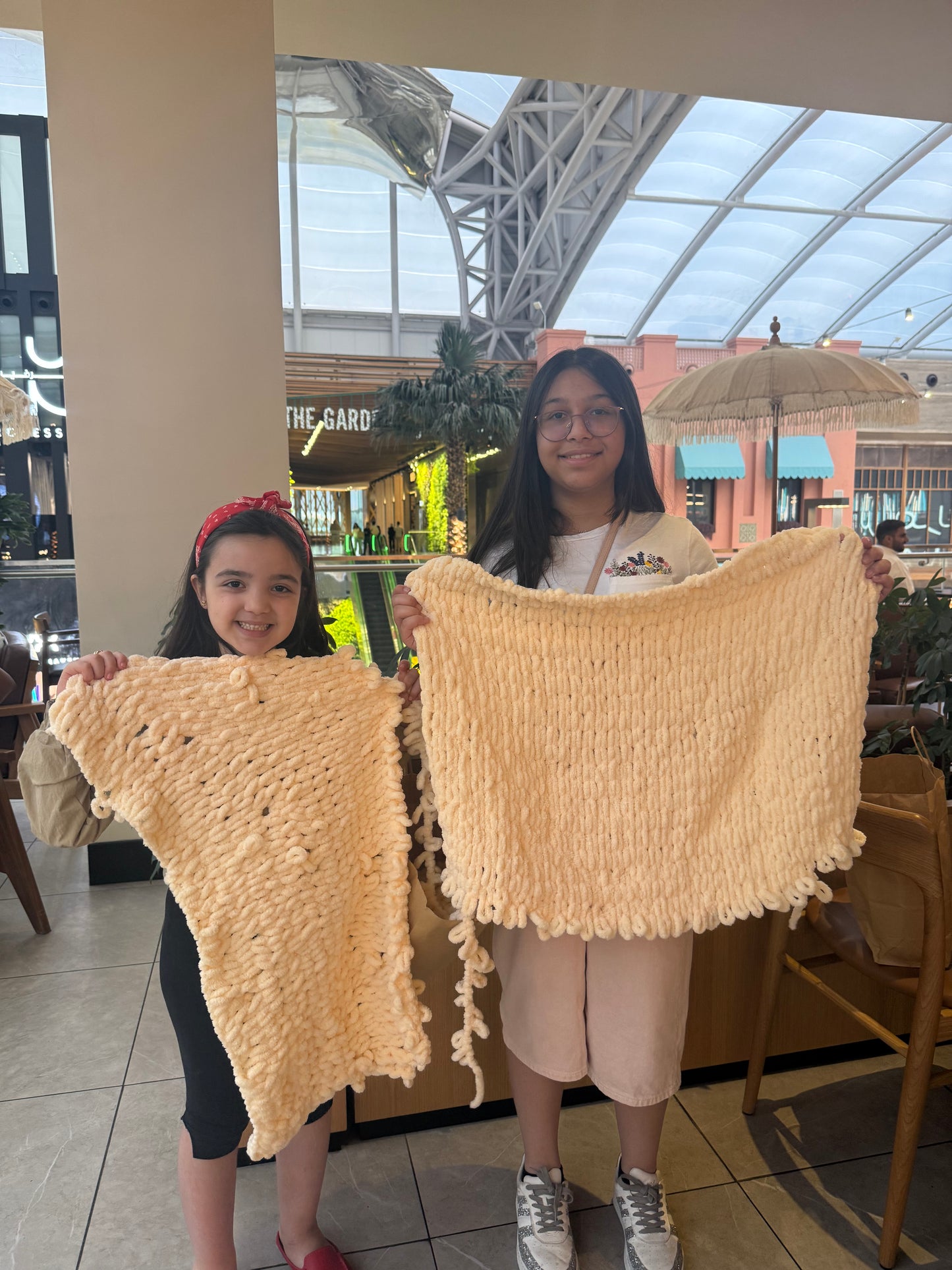 Puffy blanket workshop