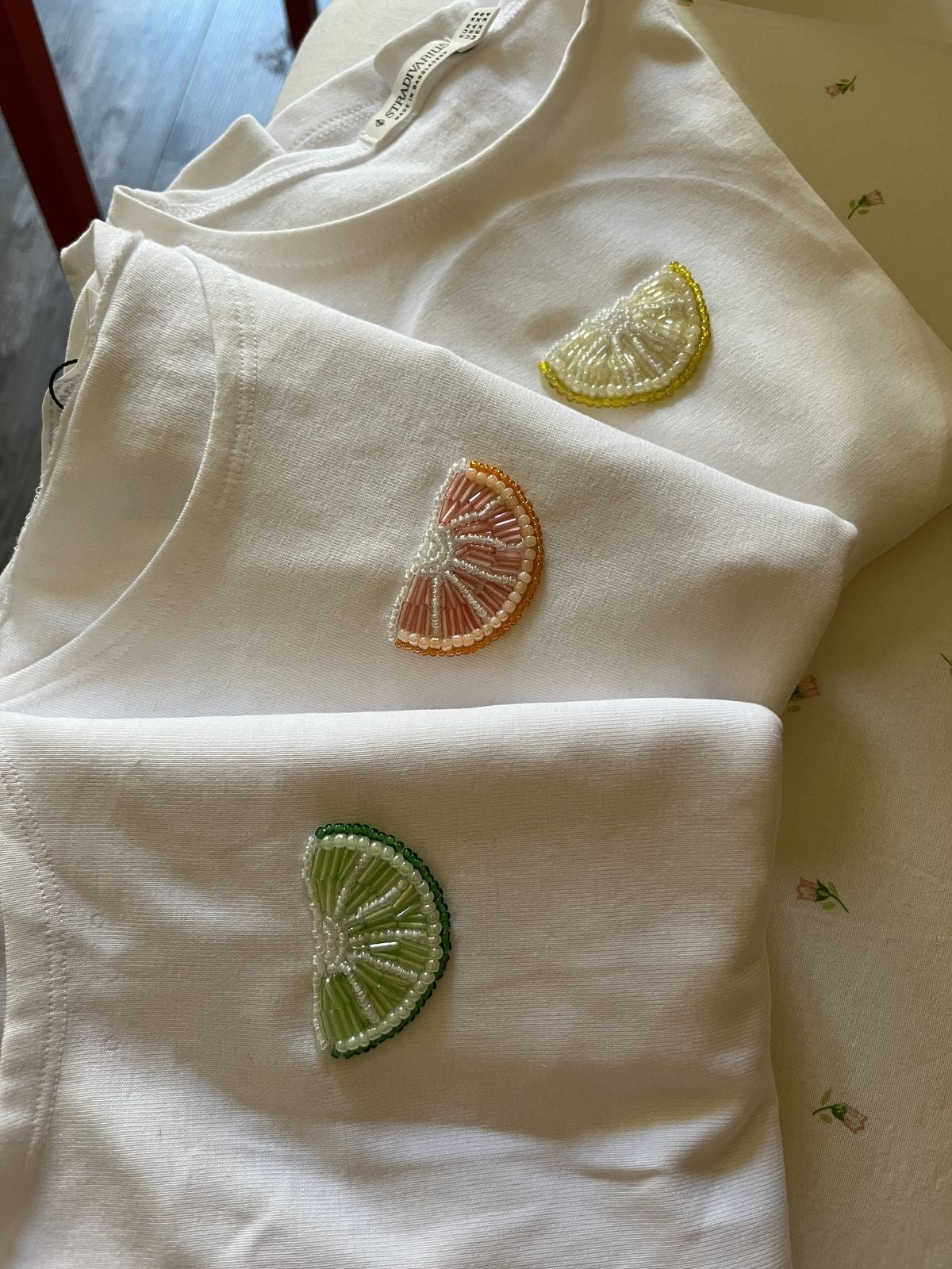 Beaded embroidery workshopورشه شك الخرز 🪡 🧵