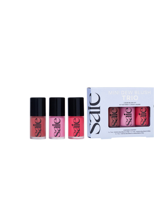 Saie mini dew blush trio