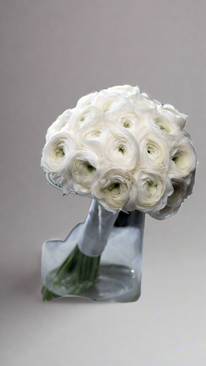 Ranunculus bride bouquet