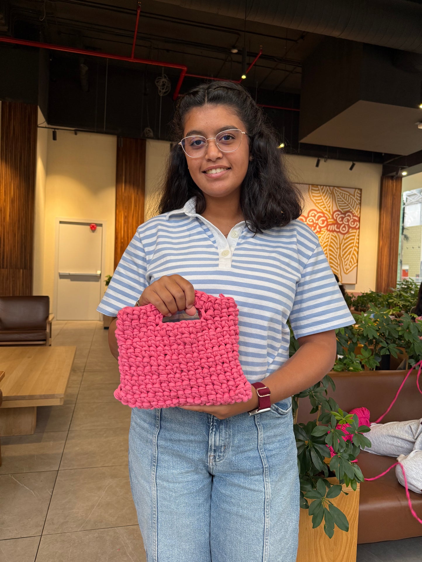 Crochet bag- Qatar.