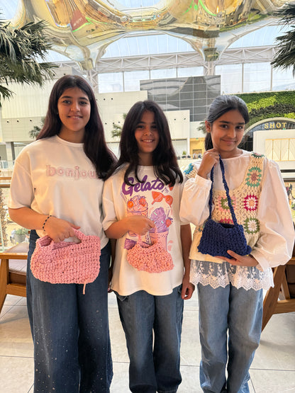 Crochet bag- Qatar.