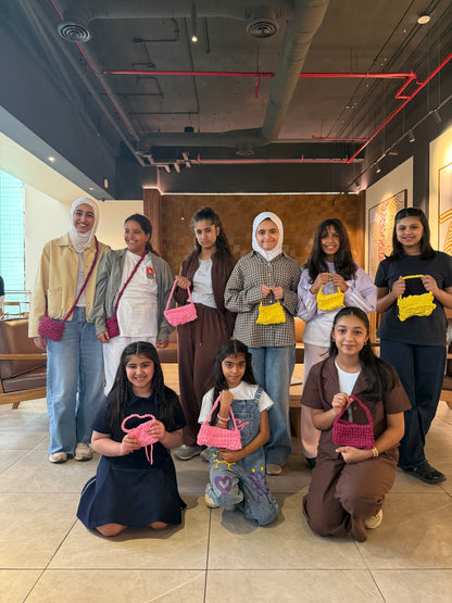 Crochet bag- Qatar.