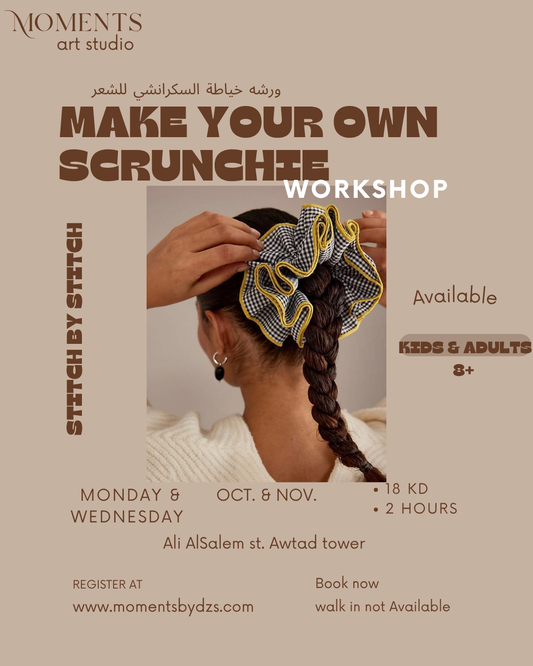 Make your own scrunchie