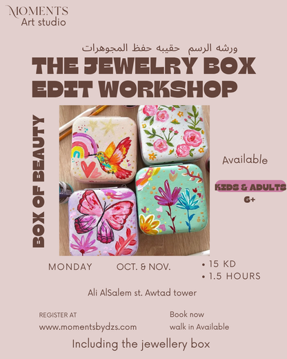 Jewelry box painting