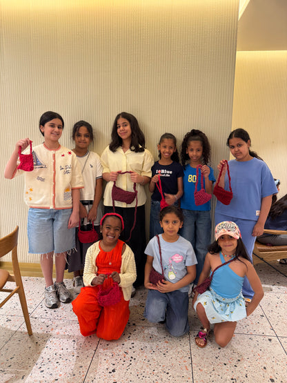 Crochet bag- Qatar.