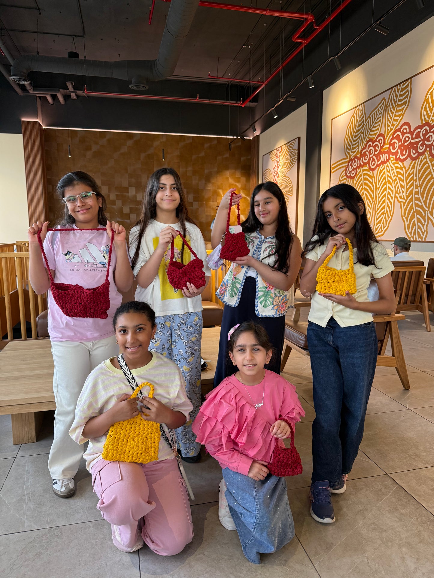 Crochet bag- Qatar.