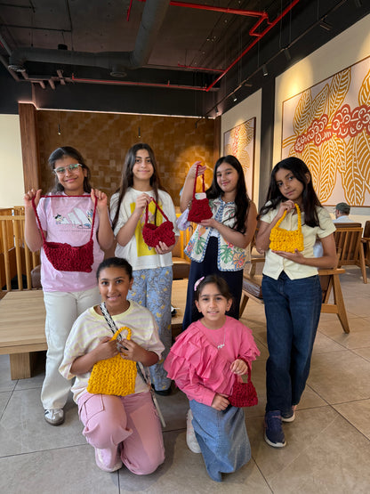 Crochet bag- Qatar.