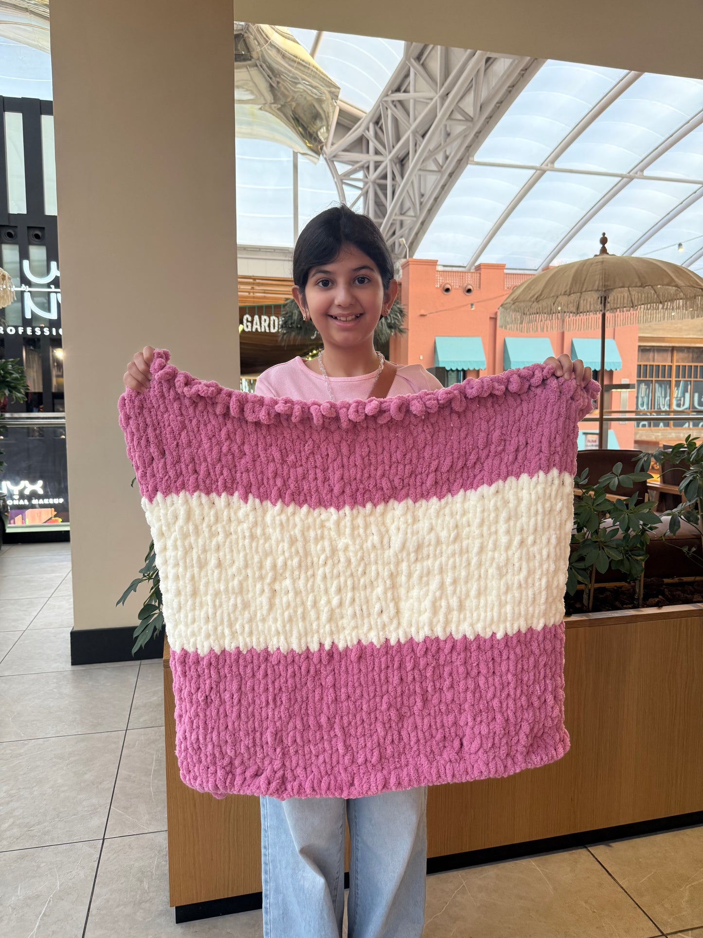 Puffy blanket workshop