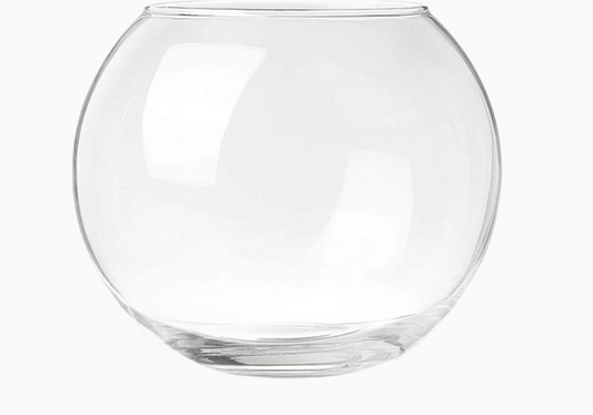 Round Glass vase