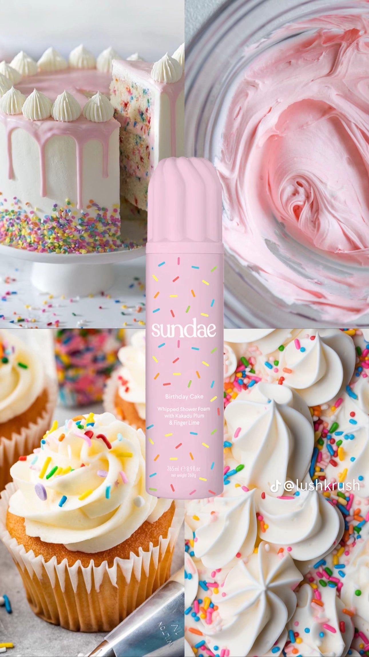 Sundae body shower