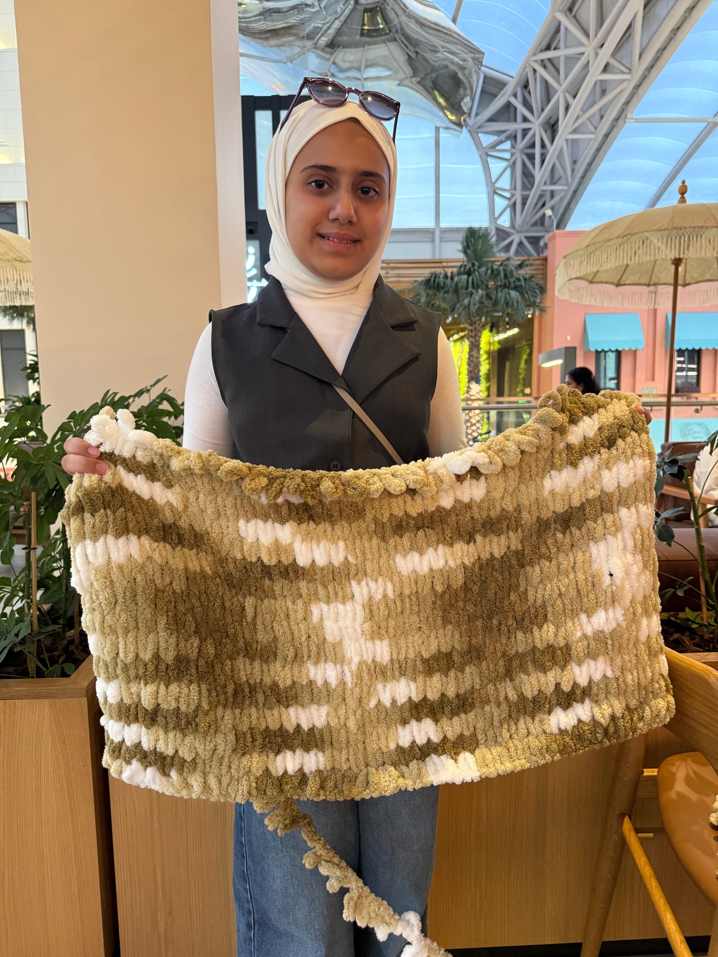Puffy blanket workshop