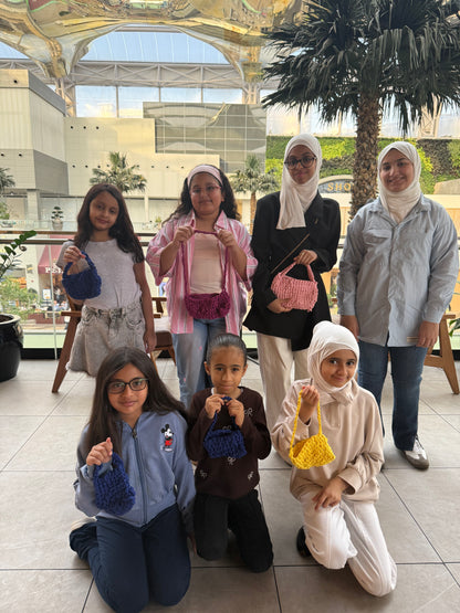 Crochet bag- Qatar.