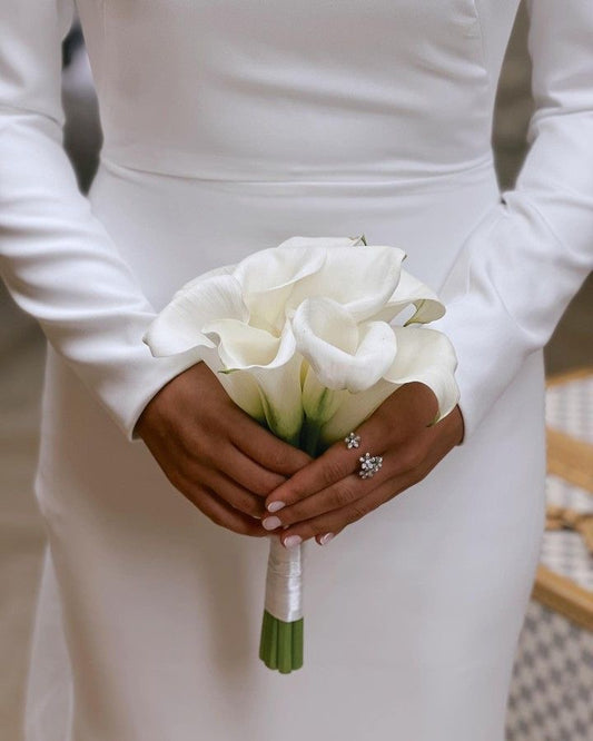Calla bride bouquet