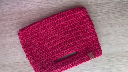 Handmade crochet bag