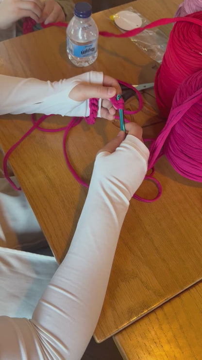 Crochet workshop (adult and kids) دوره الكروشيه للكبار والصغار
