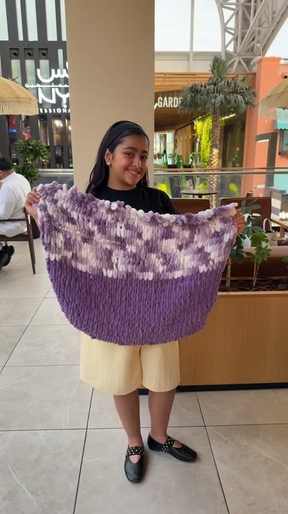 Puffy blanket workshop